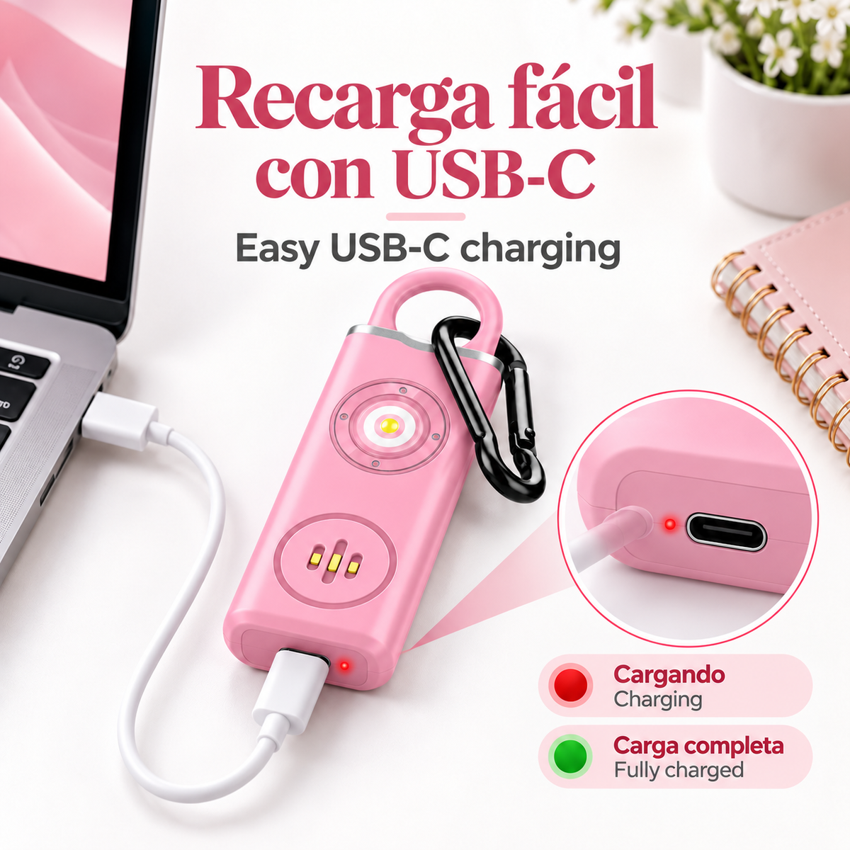 Seren™ Alarma para caminar tranquila.